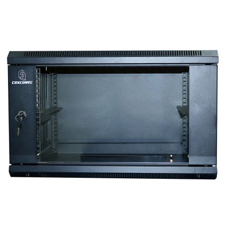 9U 600 X 450mm Wall Mount Cabinet with Vented Door - wall mount cabinet